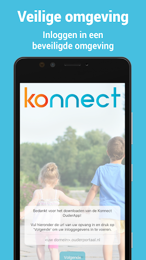 Android application OuderApp van Konnect screenshort