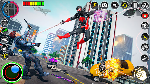 Spider Rope Hero: Vice Town 3D Screen 2