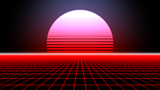 Screenshot of Retrowave Live Wallpapers