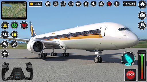 Flight Simulator Airplane Game