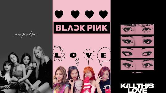 Black Pink Wallpaper HD 4K