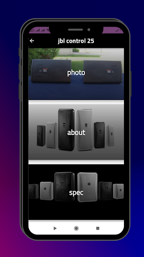 jbl control 25 guide Screenshot 1 - AppWisp.com