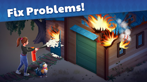 Screenshot of Mansion Mystery : Match 3 Game