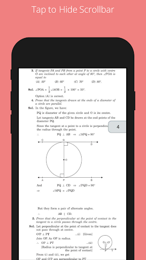 Android application 10th Maths NCERT Solutions screenshort