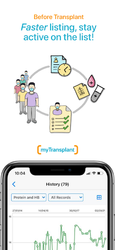 myTransplant Screen 2