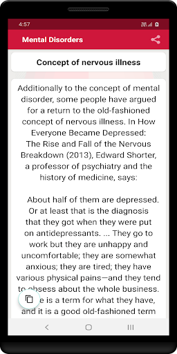 Mental Disorders Screen 3