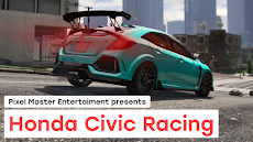 City Car Honda Civic Drivingのおすすめ画像2