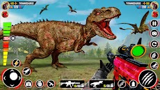 Wild Dino Hunting Gun Gamesのおすすめ画像1