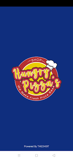 Android application Hungry Pizzas screenshort