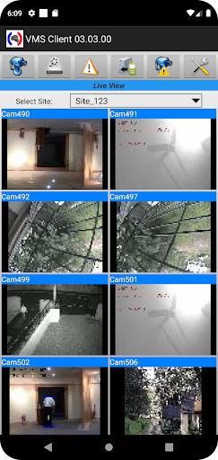 VMS Client 03.03.00 Screen 2