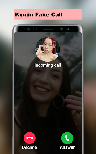 Android application Kyujin Fake Call screenshort