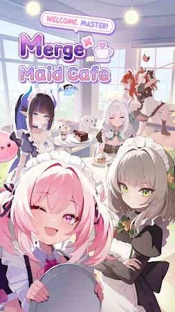 Game screenshot Merge Maid Cafe - Isekai Story mod apk