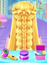 Braided Hair Salon Girls Games