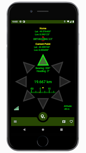 Android application Car Radar the CarFinder screenshort