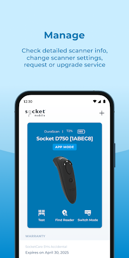 Socket Mobile Companion Screen 2