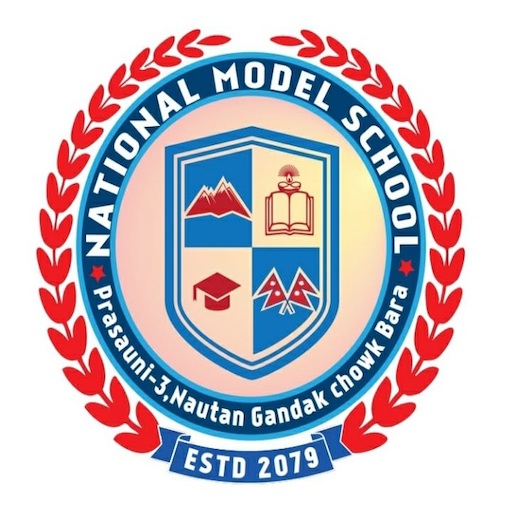 National Model School : Bara logo