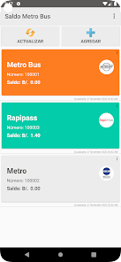 Saldo Metro Bus - Apps en Google Play