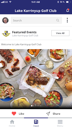 Android application Lake Karrinyup Country Club screenshort
