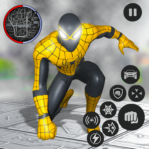 Super Spider Rope Hero