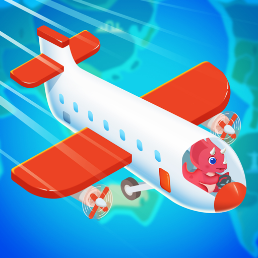 Dinosaur Airport Game for kids