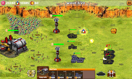 Tank Defend: Red Alert Command Screenshot