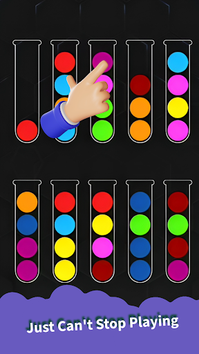 Sort Color Balls Puzzle Screen 3