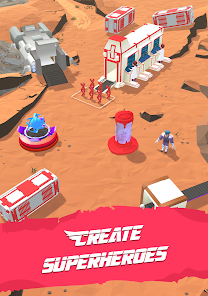 Screenshot 11 Idle Superhero: Craft & Batall android