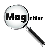 Magnifying Glass with light icon