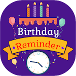 Cover Image of Télécharger Birthday Reminder, Calender, Alarm & Age Calc 12.0 APK