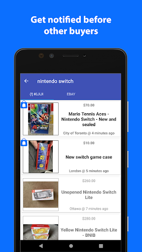 Ad Alerts - Kijiji, Ebay, etc Screen 2