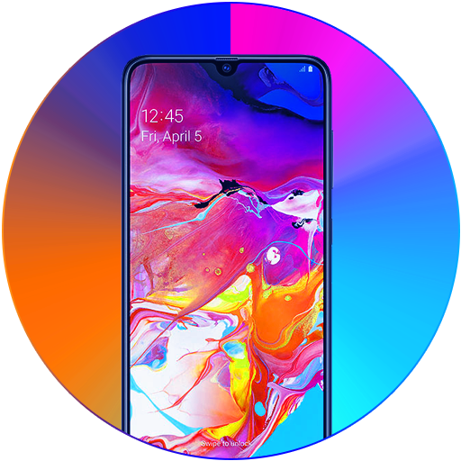 Theme for Galaxy A70 logo