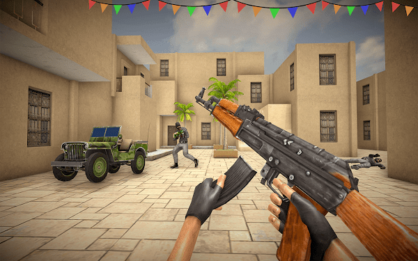 #3. Battle Ops FPS Gun Strike (Android) By: MR360 Gaming Studio
