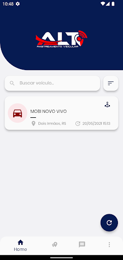 Android application ALT Rastreamento Veicular screenshort
