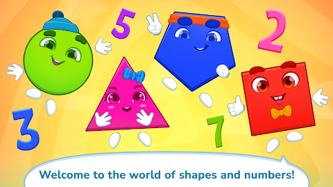 Numbers & Shapes Learning Gameのおすすめ画像1