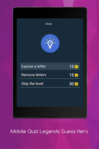 Mobile Quiz Legends  Guess Hero