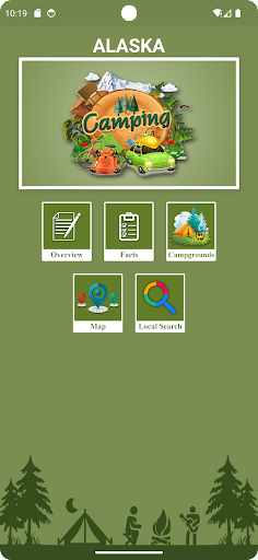 Alaska Campgrounds Screen 2