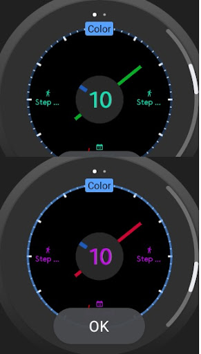 Colors Watch Face Screen 2