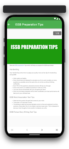 ISSB Preparation Materials Screen 2