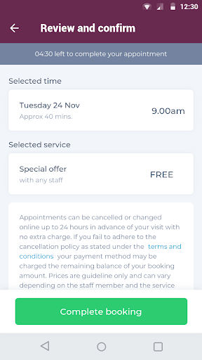 London Aesthetics Clinic Screen 3