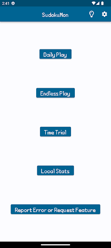 Android application SudokuMon - Infinite Pokedoku screenshort