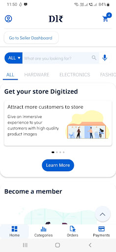 Android application Dealer -The Retail Connect App screenshort