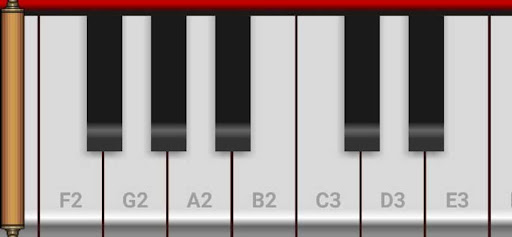 Android application Piano screenshort