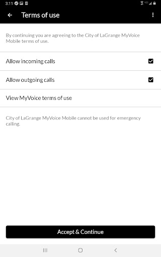 City of LaGrange MyVoice Mobil
