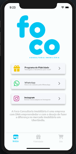 Foco - Fidelidade Screen 3