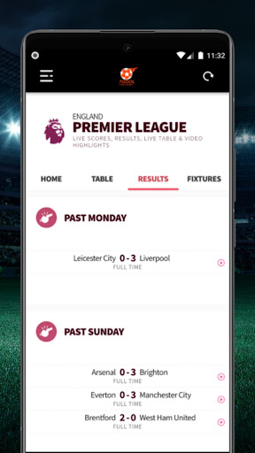 7gool : Football Live Scores Screen 3