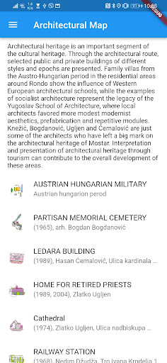 Mostar Herit Routes Screen 3
