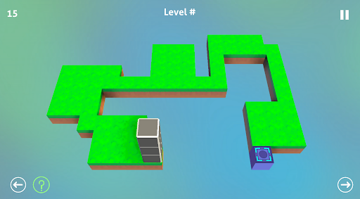 Cube Island - Roll & Stand Screen 3