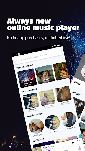 Android application Redi Music Online screenshort