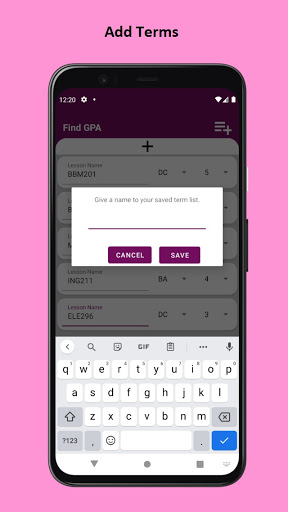 GPAcademic Screen 2