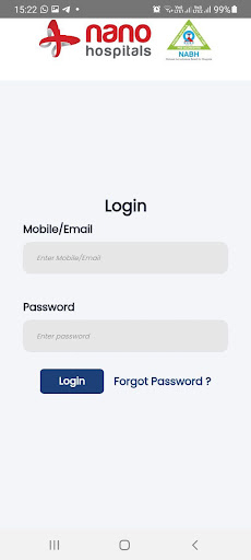 Android application Nano Hospitals - Admin Portal screenshort